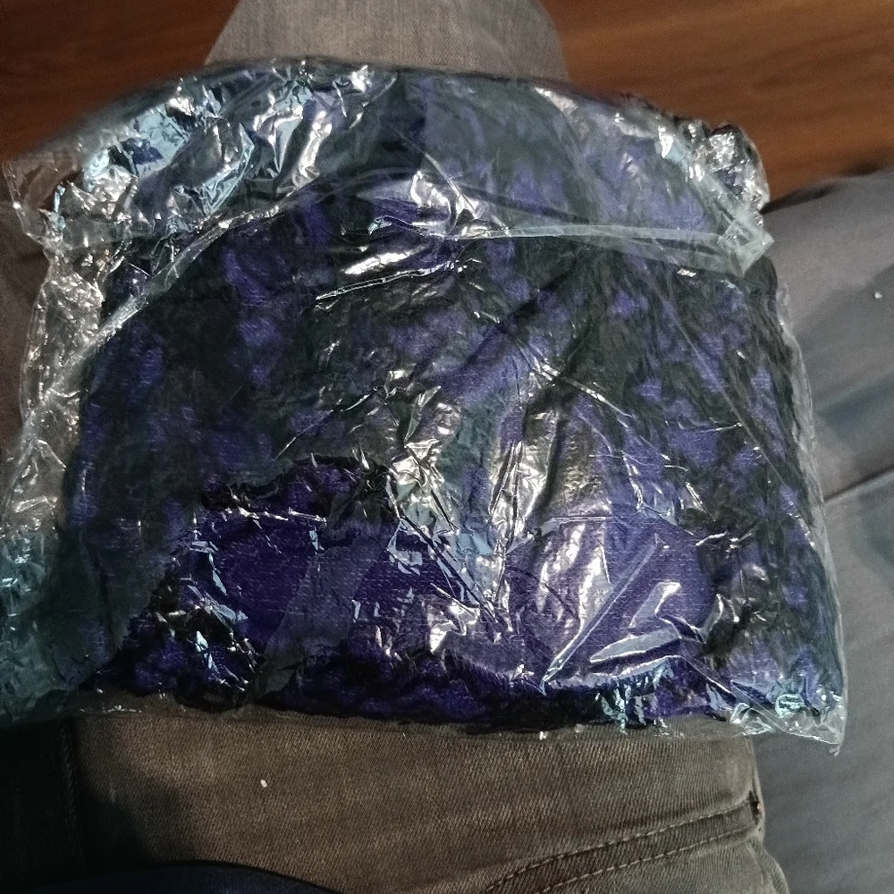 Dark Purple And Black Balaclava Ski Mask